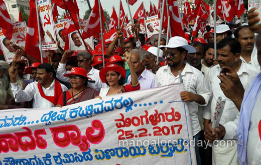 Vijayan Pinarai rally in Mangalore